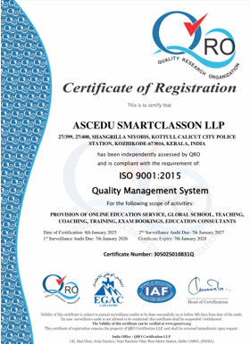 Certificate 3